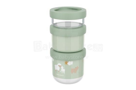 Little Dutch Snack Box Stack 3-Pieces  Art.108034065399 Набор коробочек для закусок