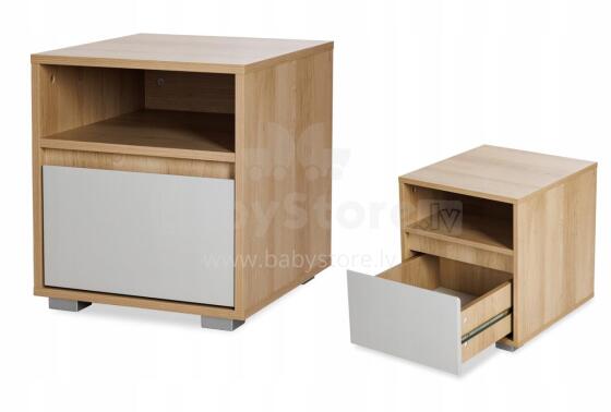 Klups Dalia Art.276070 White/Pine Naktsgaldiņš