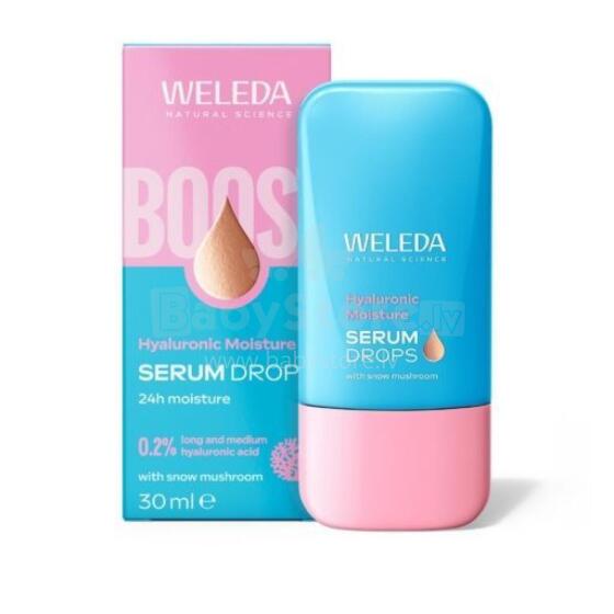 Weleda Art.3924 Увлажняющие капли сыворотки  с гиалуроновой кислотой и снежным грибом, 30 мл