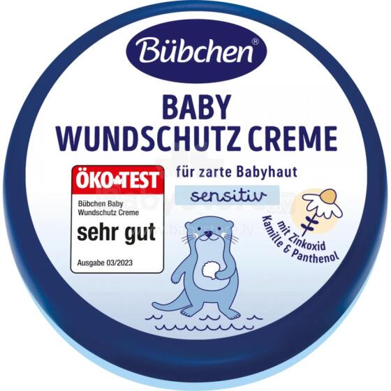 Bubchen Zink Cream Art.70314 Protective cream for children's wounds with zinc oxide, chamomile, and panthenol, 150 ml