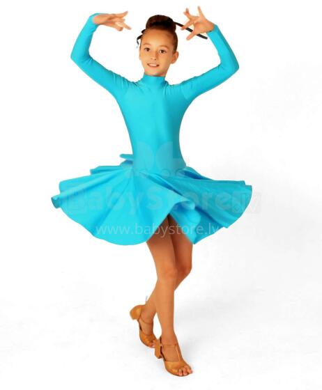 Sport Dance Art.94694 Reitingu standarta deju meiteņu kleita ar garām pieduknēm [Juvenile]