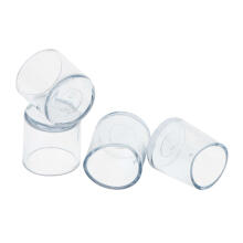 Ikonka Art.KX5117 Furniture chair leg caps 19mm transparent