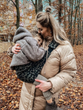 Wildride Toddler Swing Carrier Art.152838 Grey Leopard - Lapsekandja
