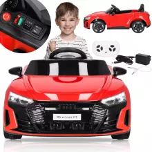 Audi Art.KC0013 Red Машинка на аккумуляторе Audi электрический детский автомобиль с пультом