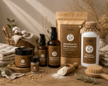La Bebe™ Organics Cacao Butter Pure Unrefined Art.297521 Cocoa Pure Butter – Deeply Moisturising and Regenerating – Unrefined Butter for Skin and Hair Care, 42 gr
