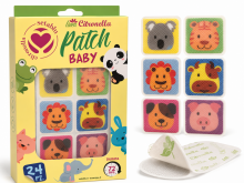 Bebe Basic Baby Patch Citronella Art.298202 Komplekts ar 24 odu atbaidīšanas plāksteriem ar citronellu mazuļiem (multfilmas stilā)