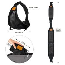 Kidsworld Baby Carrier Art.298329 Black Ķengursoma  - aktīviem vecākiem gariem pārgājieniem no 4 līdz 25 kg