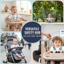 Kidsworld High Chair Safety Belts Art.298739 High chair safety belt