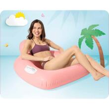 Rozā peldēšanas krēsla matracis INTEX 56801