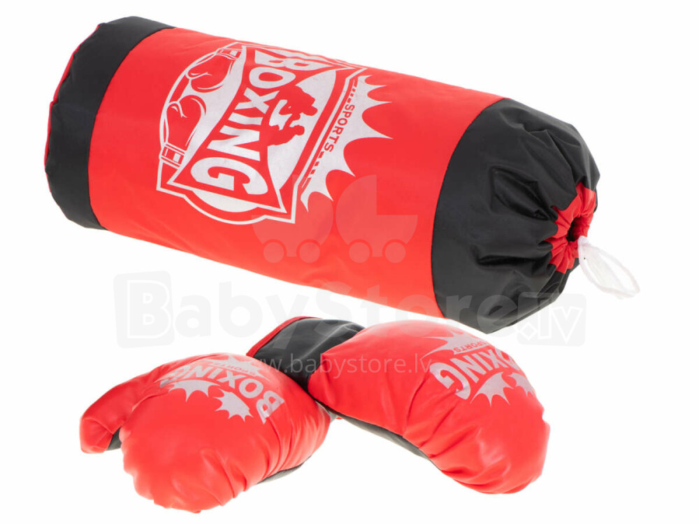 Ikonka Art.KX6178 Boxing bag and gloves boxing set buy online