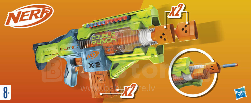 NERF Elite 2.0 Blaster Double Punch buy online