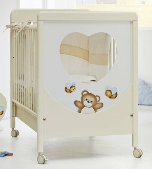 Coccoleria Baby Orsetto Cream Art.100276 Ekskluzīva bērnu gulta