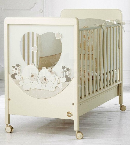 Baby Expert Sogno Carezza Panna Art.100341 Ekskluzīva bērnu gulta