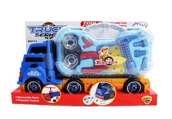 Tool Experts Truck Art.294369 Грузовик с инструментами со световыми эффектами