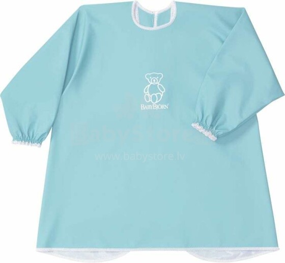 Babybjorn Eat & play Turquoise Art.044381 Mягкая и практичная рубашка