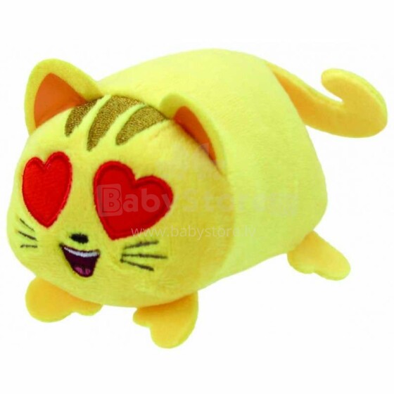 TY Teeny Tys Art.TY42233 Cat Heart Eye Augstvērtīga mīksta plīša rotaļlieta