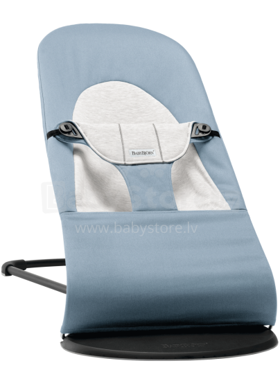 Babybjorn Bouncer Balance Soft  Art.005045 Blue/Grey  Šūpuļkrēsliņš
