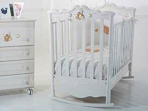 Baby Expert Romantico Bianca/Anticate Art.100747 Эксклюзивная детская кроватка