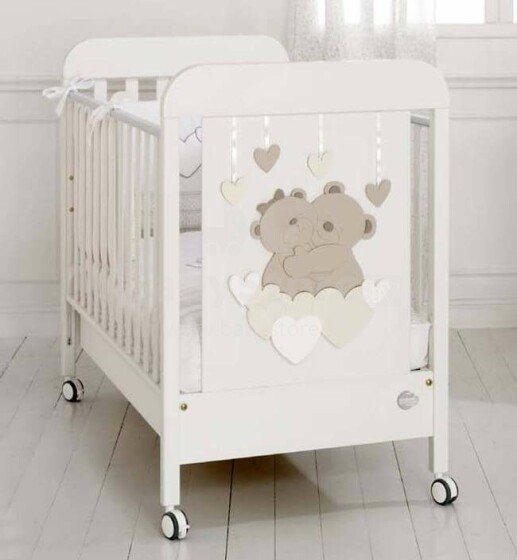 Baby Expert Tenerezze White / Dove 100752 Išskirtinė kūdikių lova