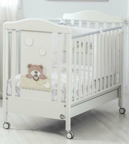 Baby Expert  Ciuccione White/Dove Art.100811 Эксклюзивная детская кроватка