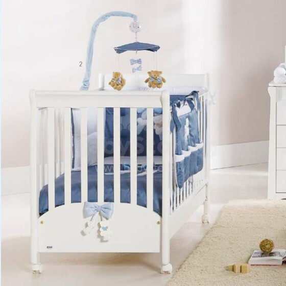Picci Coco Blue Art.101157 Bērnu gultiņa ar kasti