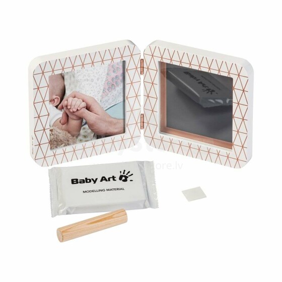 Baby Art Print Frame Copper Edition Art. 3601092400 Komplekts Mazuļa pēdiņu/rociņu nospieduma izveidošanai