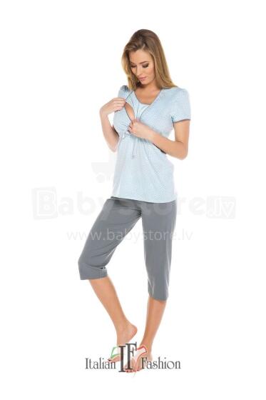 Italian Fashion Felicita Col.Gray/Blue