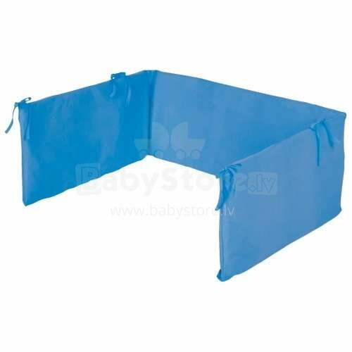 Pinolino Jersey Blue Art.650002-1  Бортик-охранка для детской кроватки, 165x28см
