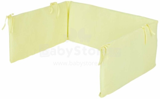 Pinolino Jersey Lemon Art.650002-3 Apmalīte bērnu gultiņai, 165x28cm