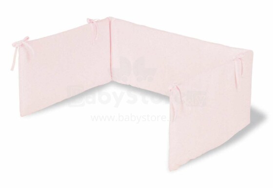 Pinolino Jersey Pink Art.650002-7 Apmalīte bērnu gultiņai, 165x28cm