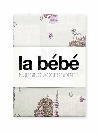 La Bebe™ Nursing Sheep Art.101750  Bērnu kokvilnas virspalags 140x100 cm