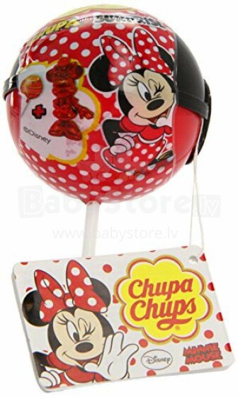 Chupa Chups Minnie Mouse Art.500-00905  Леденец на палочке c сюрпризом,12 гр(Чупа Чупс)