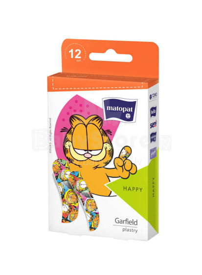 Matopat Happy Art.102254 Plāksteris bērniem,12gab