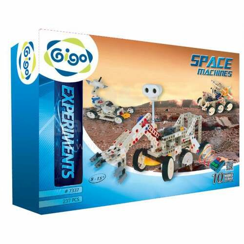 Gigo Space Machines Art.7337 Konstruktors Kosmiskas mašīnas,255gab.