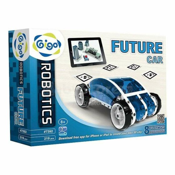 Gigo Future Car Art.7392 Konstruktors Nākotnes automobili,219gab.