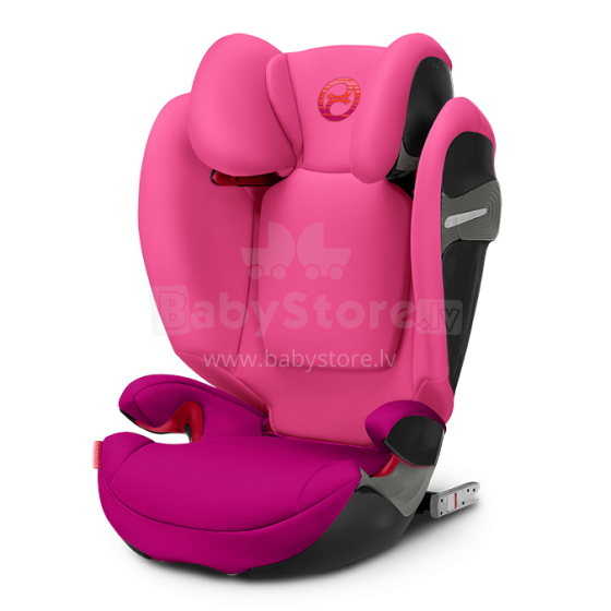 „Cybex '18 Solution S-Fix“ prekės ženklas 102349 „Passion Pink Pink“ automobilinė kėdutė (15-36 kg)