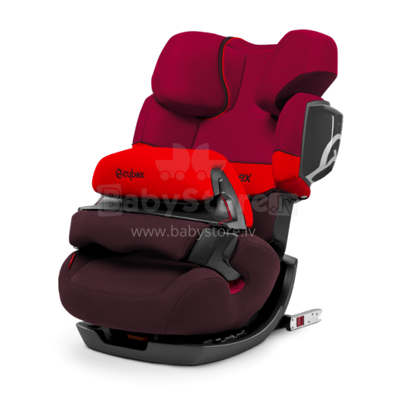 „Cybex '19 Pallas 2-Fix“ prekės ženklas 102357 „Hub Red“ automobilio kėdutė (9-36 kg)