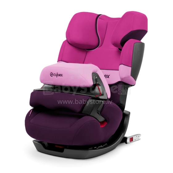 „Cybex '18 Pallas-Fix Art.102360 Purple Rain“ Inovatyvi, ypač saugi vaikiška kėdutė vaikams (9-36 kg)