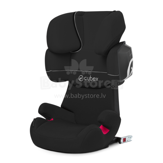 Cybex '19 Solution X2-Fix Art.102374 Pure Black  Bērnu autokrēsls (15-36 kg)