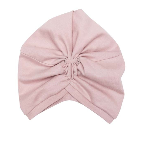 Wooly Organic Turban Hat  Art.102412 Dusty Pink Mazuļu cepure no 100% organiskās kokvilnas