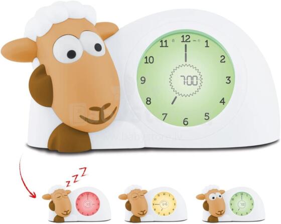 Zazu Sam Sleeptrainer Art.ZA-SAM-01 Grey Miega treneris bērniem ar nakts gaismu