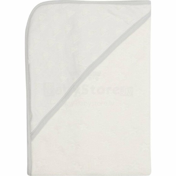 Bebejou Towel Fabulous Shadow White Art.3010112 Bērnu Dvielis ar kapuci 85x75cm