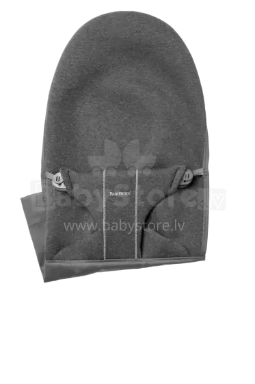 Babybjorn Fabric Seat 3D Jersey Art.012016 Charcoal grey  Orģinālais pārvalks šūpuļkrēslim