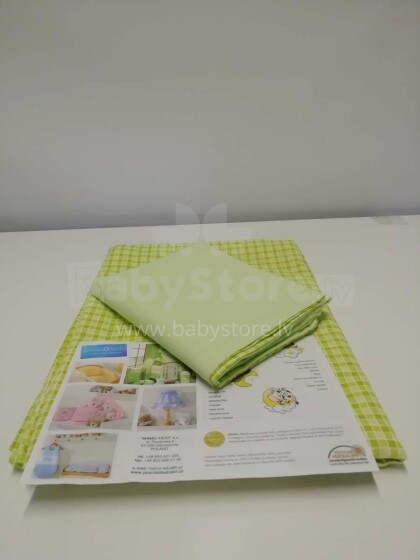 Mamo Tato green print  Art.102766 Комплект постельного белья из 2 частей (100x135 cm)