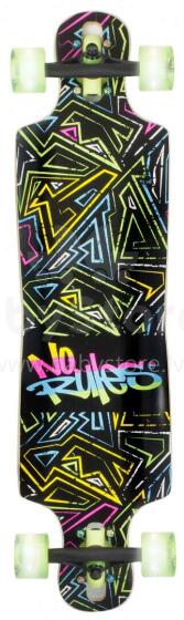 No Rules D3 Longboard Art.AU361 Skrituļdēlis ar gaismiņam