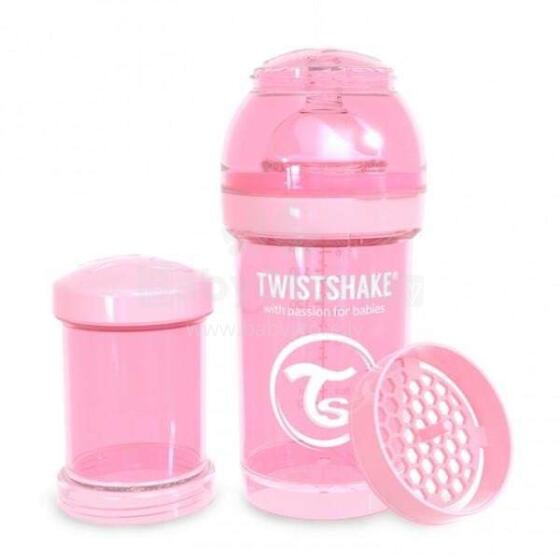Twistshake  Art.78249 Pastel Pink Barošanas pudele 180 ml