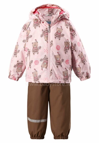 Lassie'18 Lassietec® Baby Pink Art.713722-4071 Mazuļu  kostīms ar siltinājumu: jaka un bikses