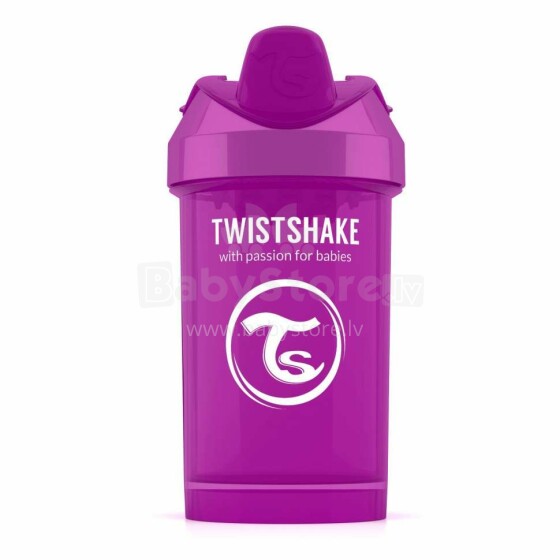 Twistshake Crawler Cup Art.78062 Purple  Детский поильник с жёстким носиком с 8+ мес,300 мл