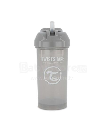 Twistshake Straw Cup Art.103073 Pastel Grey
