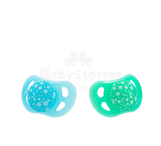 Twistshake Pacifier Art.78285 Pastel Blue Ortodontisks silikona māneklītis , 0-6 m